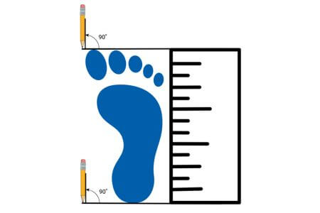 Рекомендации по подбору размера обуви ребенку: