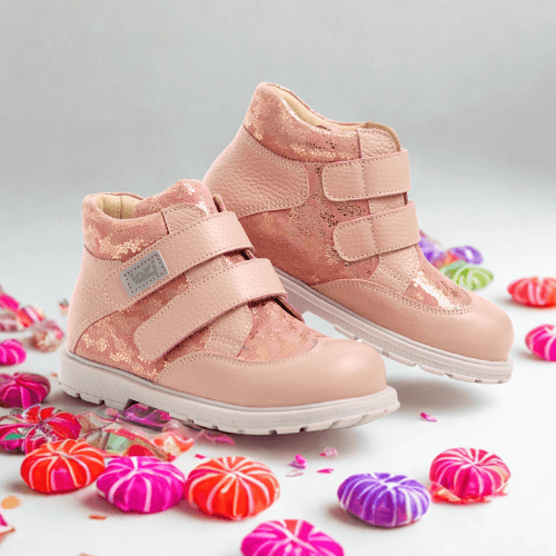 Ботинки дошкольные для девочек Модель 91