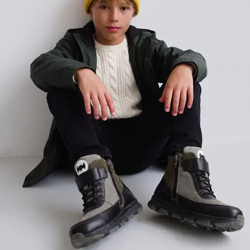 Ботинки для школьников мальчиков Модель 194