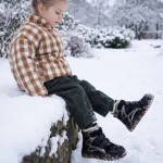 Ботинки дошкольные для девочек Модель 185