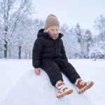 Ботинки дошкольные для девочек Модель 185